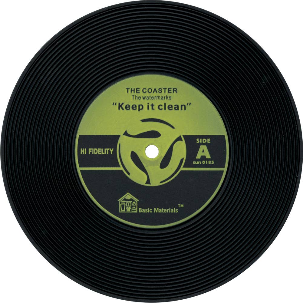 LP Vinyl Record Coasters 4 COLORS - DJ Music Retro Gift POP