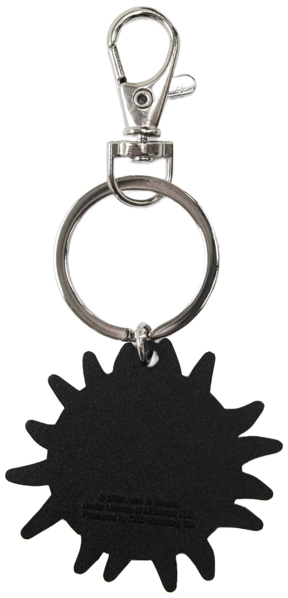 Metal Keychain - Alice In Chains Sun 1990s Grunge Music Band