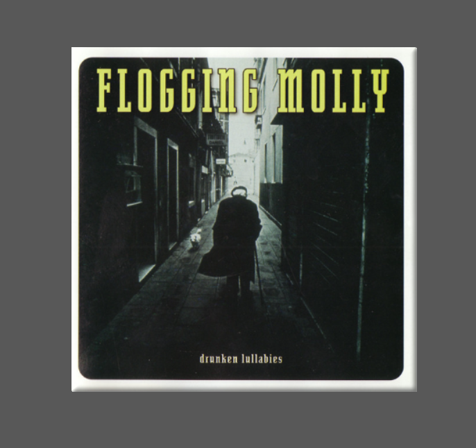 FLOGGIN MOLLY, Magnet, Button, Fridge Magnet, DRUNKEN LULL