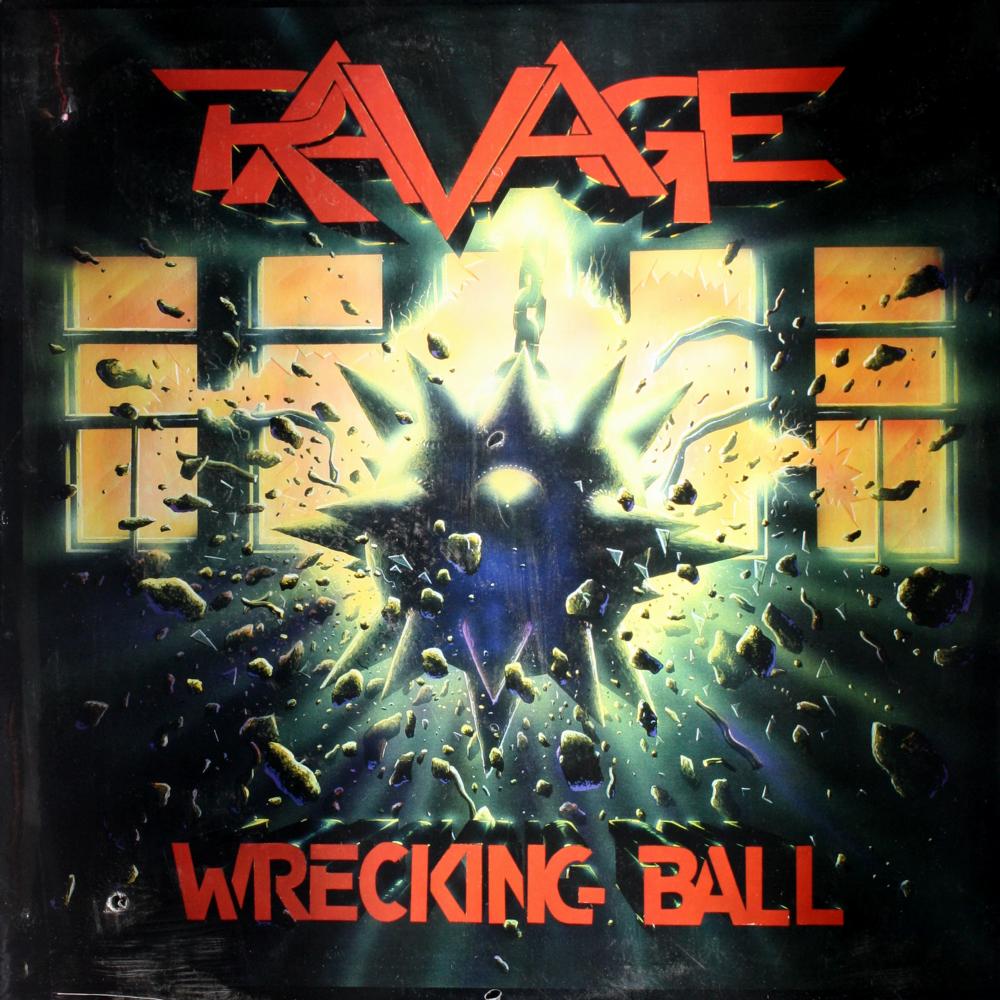 12" Vinyl LP Record - Ravage Wrecking Ball Thrash Metal Rock