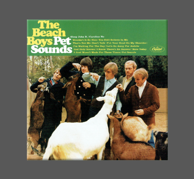BEACH BOYS, Magnet, Button, Fridge Magnet, PET SOUNDS