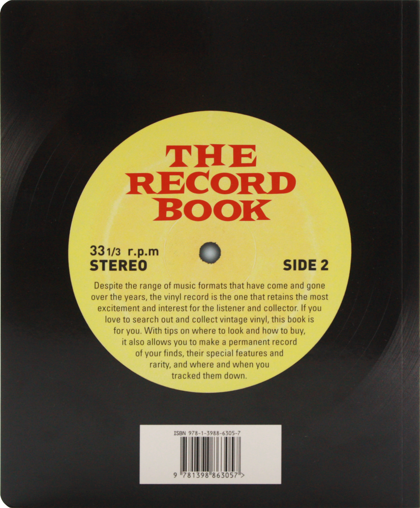 The Record Book A Crate Diggers Workbook Vinyl LP Collector