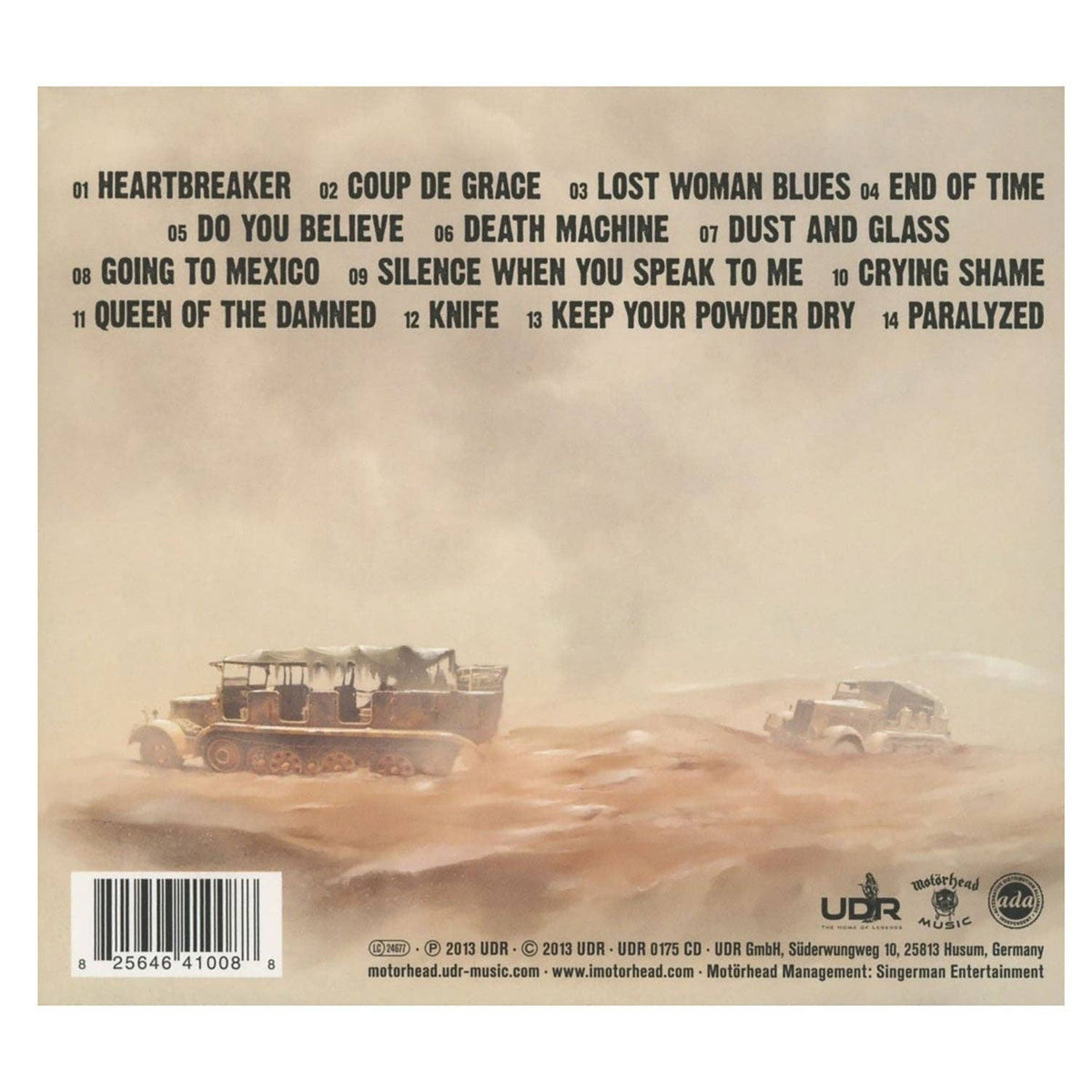 Aftershock CD