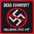 Patch - Dead Kennedys - "Nazi Punks Fuck Off" Anti-Nazi Logo