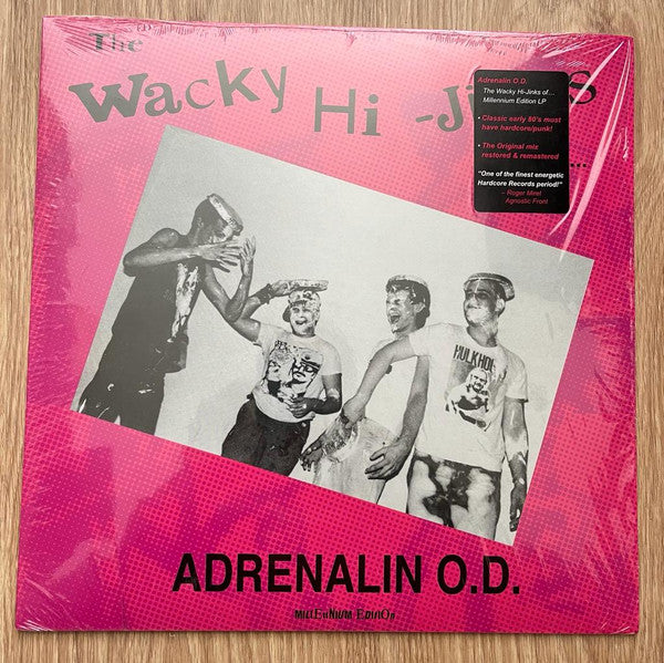 The Wacky Hi-Jinks of Adrenalin O.D. Discogs cover art