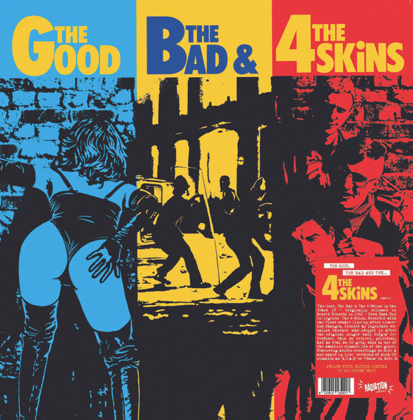 The Good, The Bad & The 4 Skins Discogs cover art