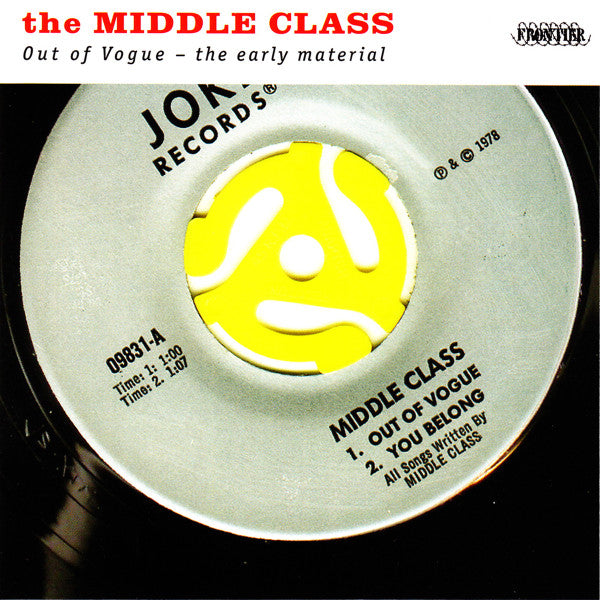 Out Of Vogue - The Early Material Discogs cover art