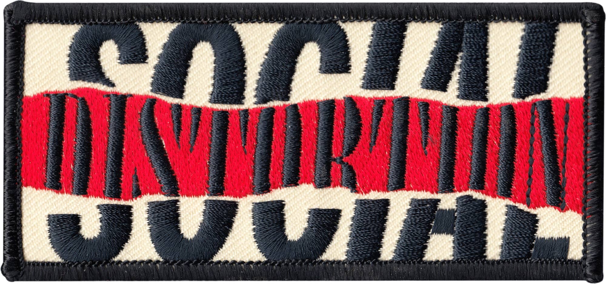 Patch - Social Distortion - 4.25" Torn Logo Punk Rock Music