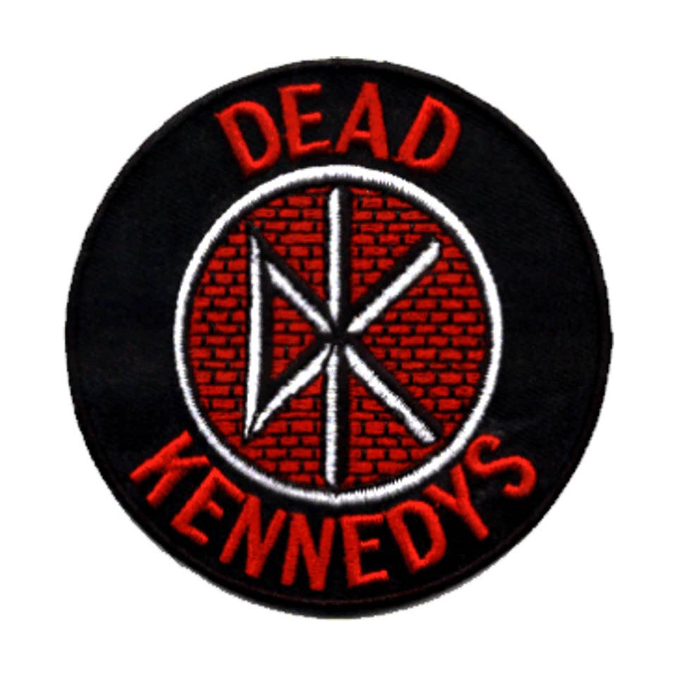 Patch - Dead Kennedys Brick Logo - 3" - Punk Rock Music Band