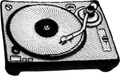 Patch - Turntable Vinyl Record Player - Music DJ Band