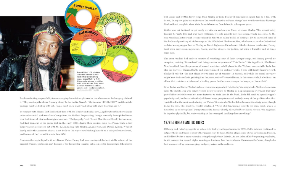 Book - Bob Marley & The Wailers Ultimate Illustrated History