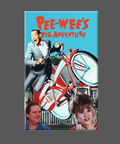 PEE WEES BIG ADVENTURE, Magnet, Button, Mirror, BLUE