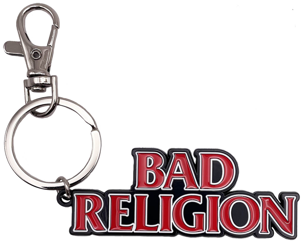 Metal Keychain - Bad Religion 1990s Punk Rock Music Band