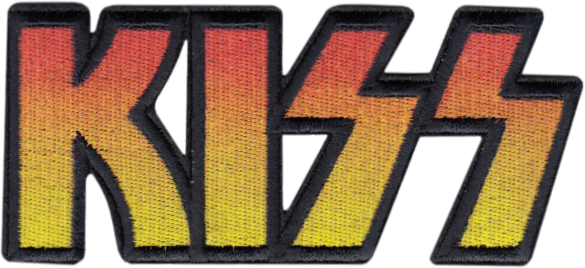 Patch - KISS - 4.63" Logo - Heavy Metal Music Band Iron-On