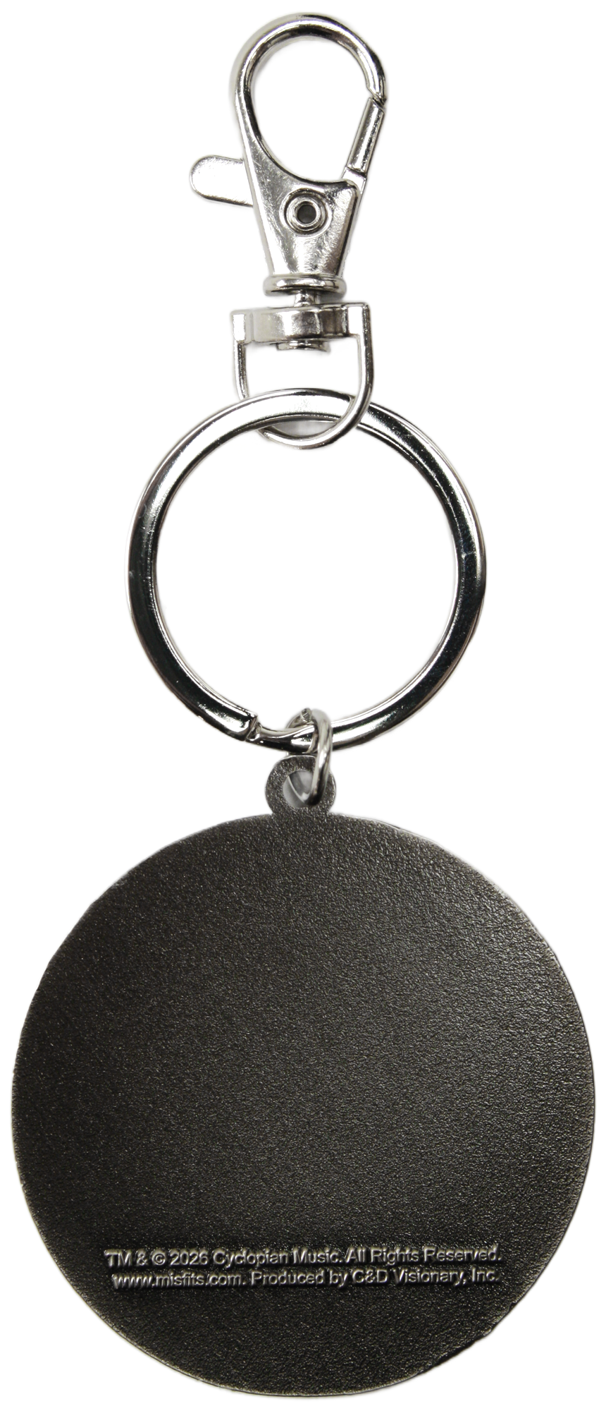 Metal Keychain - Misfits Fiend Club 80s Punk Rock Music Band
