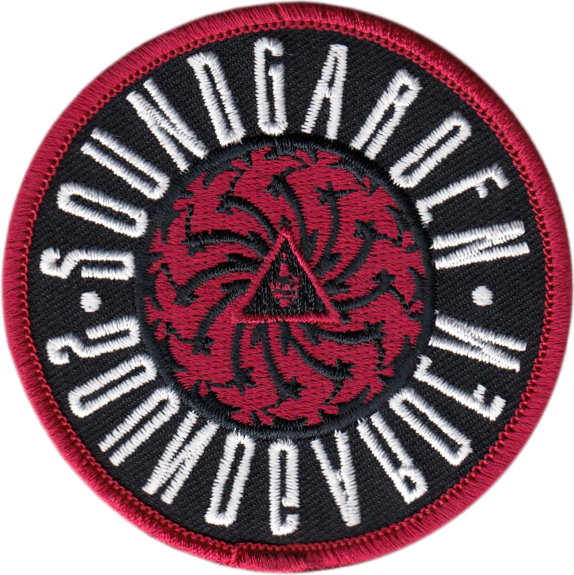Patch - Soundgarden - "Badmotorfinger" Cover Art Logo - 3"