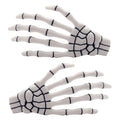 Skeleton Bone Hand Hairslides White