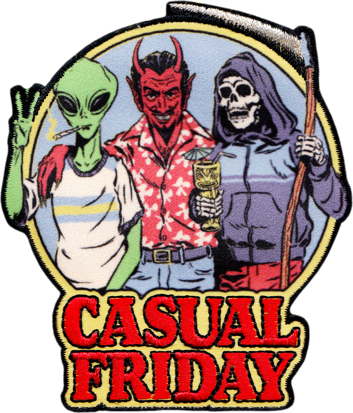 Patch - Steven Rhodes - Casual Friday - Horror Humor