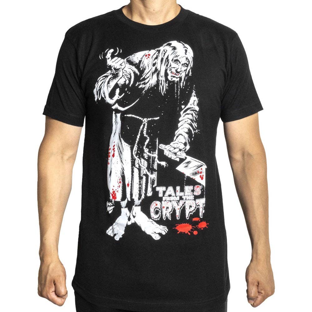 Tales From The Crypt Crypt Keeper Cleaver Tshirt