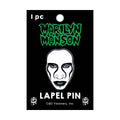 Enamel Pin - Marilyn Manson Defiant Face 90s Alt Rock Music