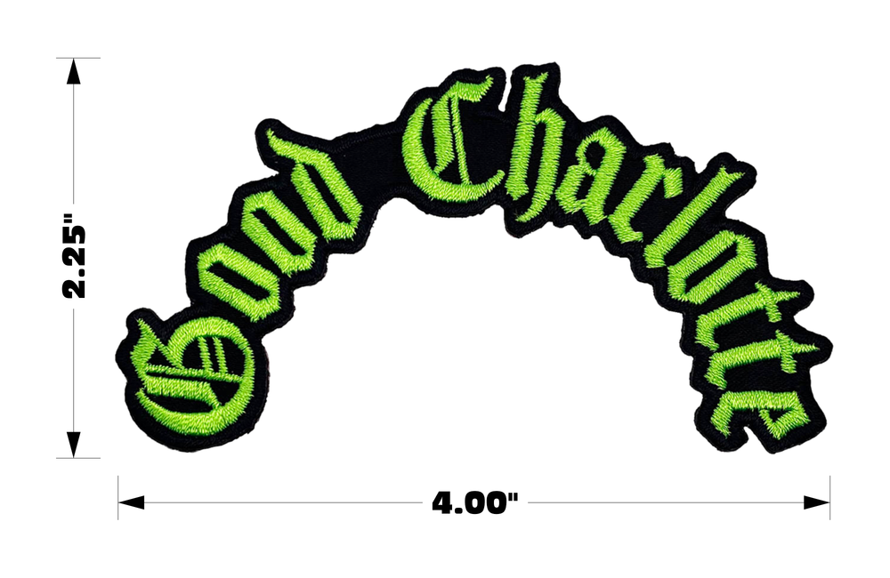 Patch - Good Charlotte Arch Logo Emo Pop Punk Music Band