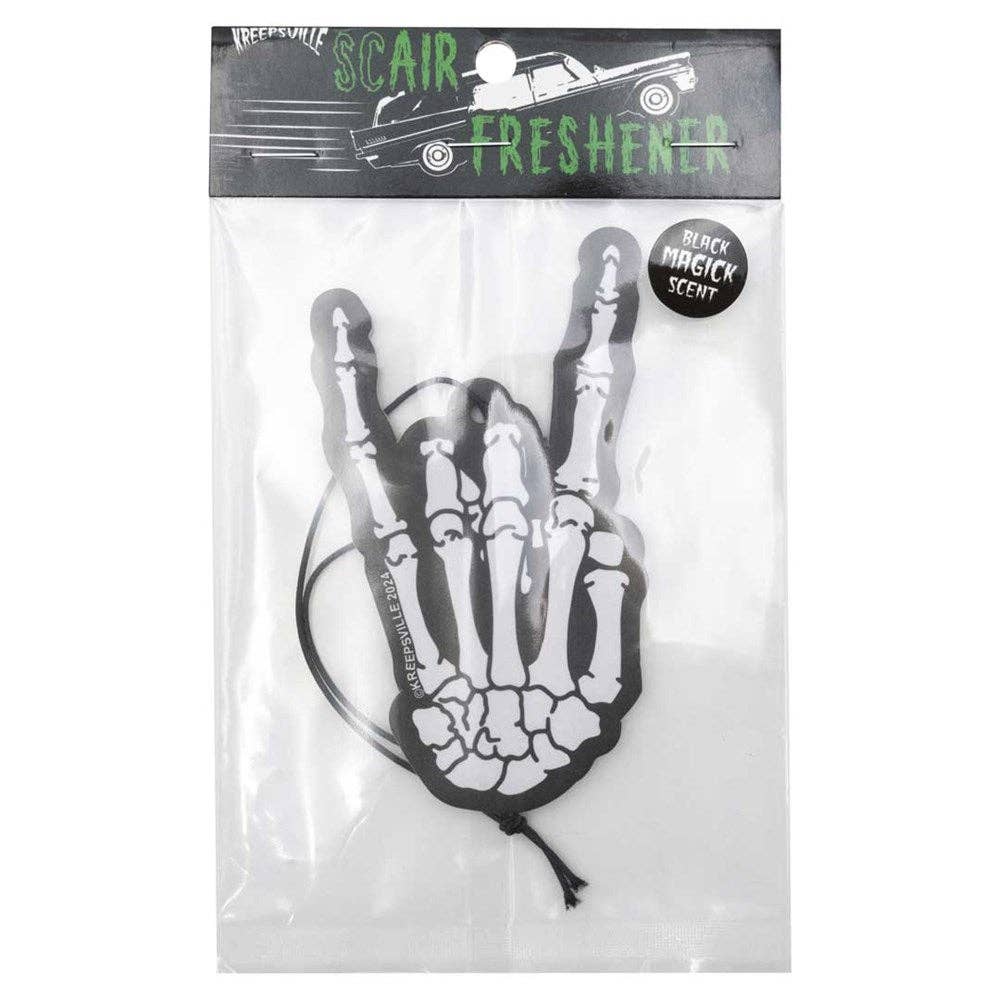 Skeleton Devil Hand Air Freshener