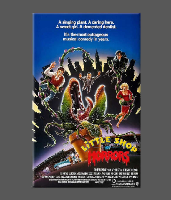 LITTLE SHOP OF HORRORS, Magnet, Button, Mirror, Fridge