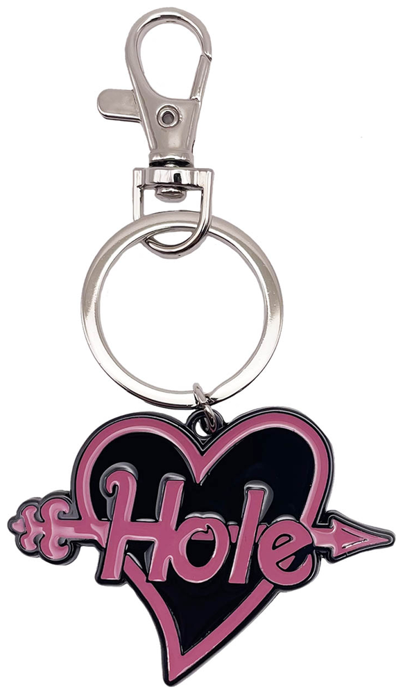 Metal Keychain - Hole Logo Grunge Punk Rock 1990s Music Band