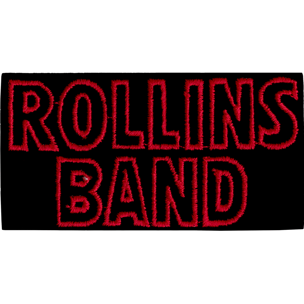 Patch - Rollins Band - Punk Rock Music Band VINTAGE 1990s
