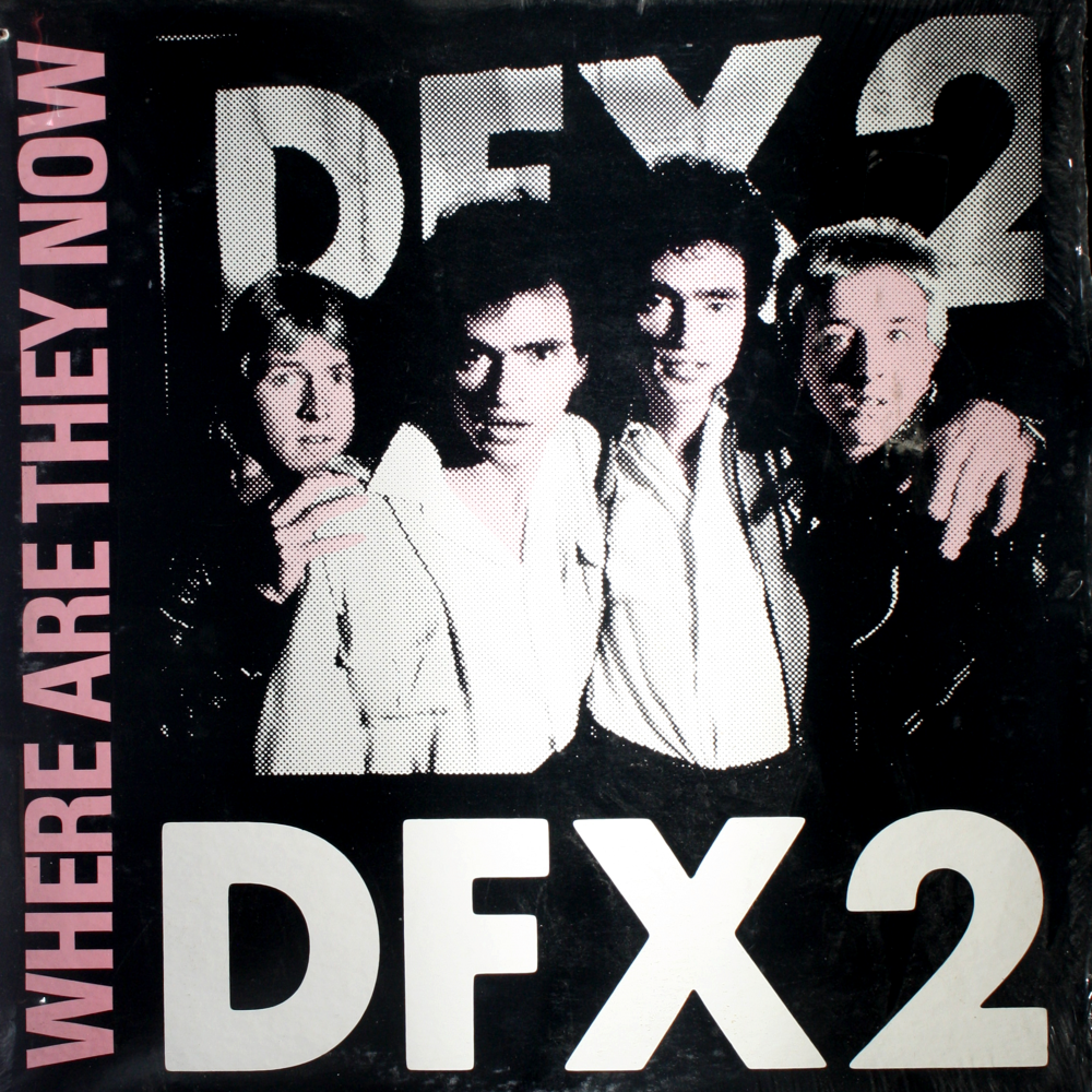 12" Vinyl EP Record - DFX2 - Where Are They Now? Rock Music