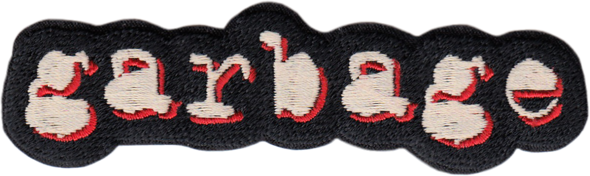 Patch - Garbage - Logo - 1990s Rock Music Band