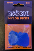 Ernie Ball Nylon Picks (Thin - .53mm)