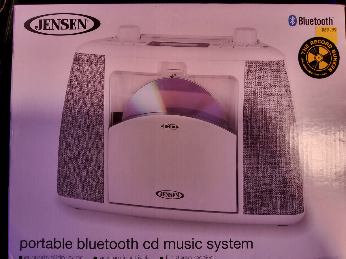 Electronics - Jensen Portable Bluetooth CD Music System