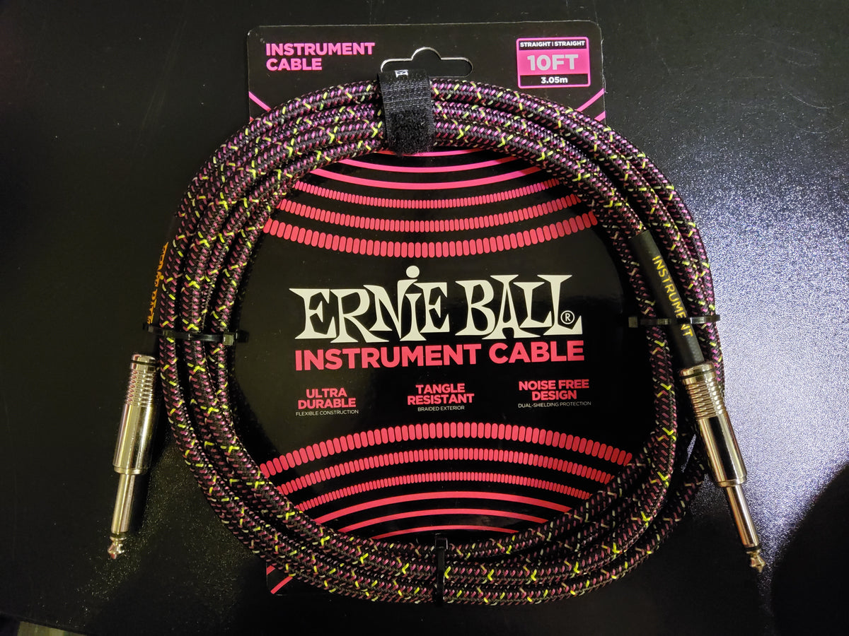 Ernie Ball Instrument Cable - 10 ft (3.05m)